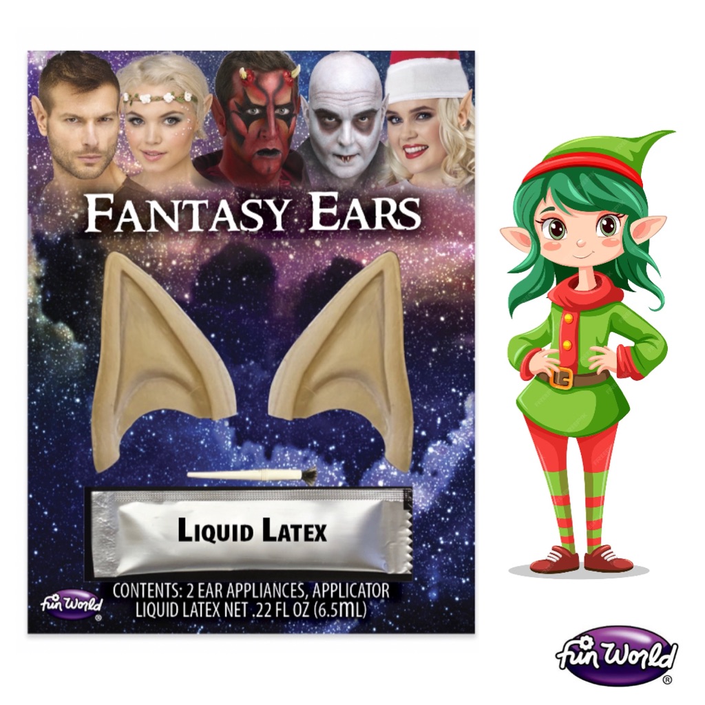 Fun World Fantasy Elf Ears Brand New